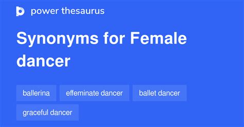 dancer thesaurus|Dancer Synonyms: 35 Synonyms and Antonyms for Dancer .